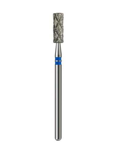 Алмазна фреза для манікюру циліндр 0.35 синя X-Cool Premium 18138 фото