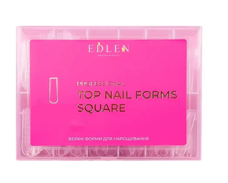 EDLEN Top наїл Forms Salon Square 120шт 19099 фото